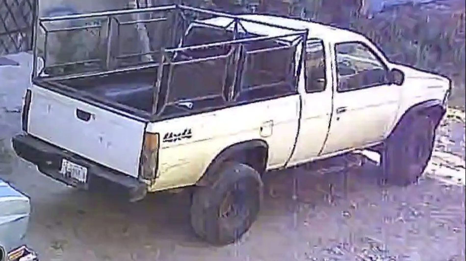 camioneta robada